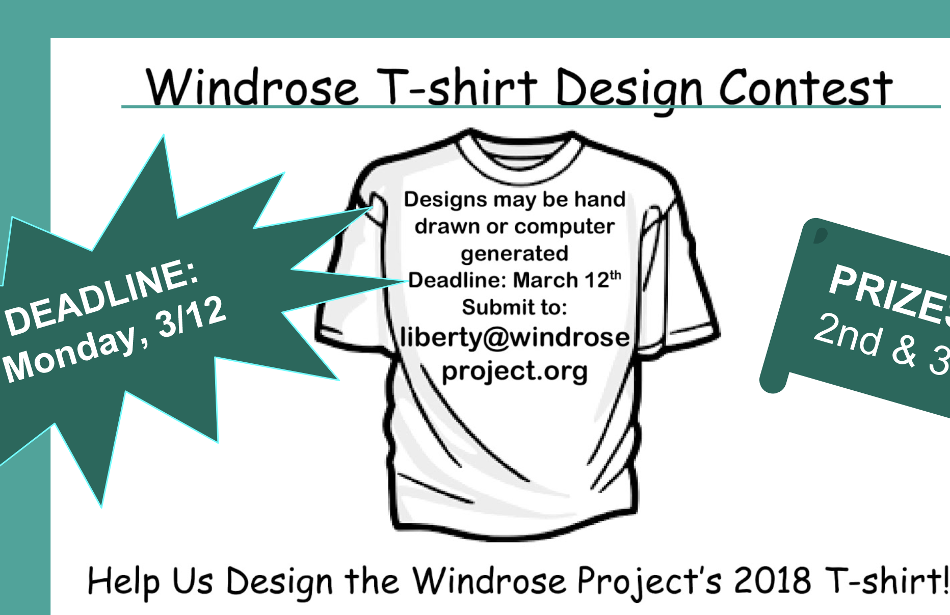 2018 T-shirt Design Contest